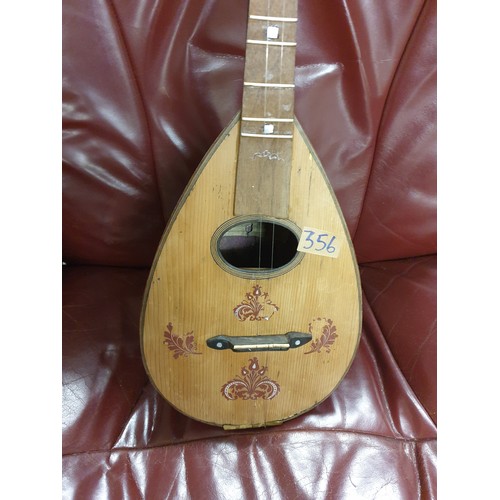 356 - Vintage Balalika Style Instrument