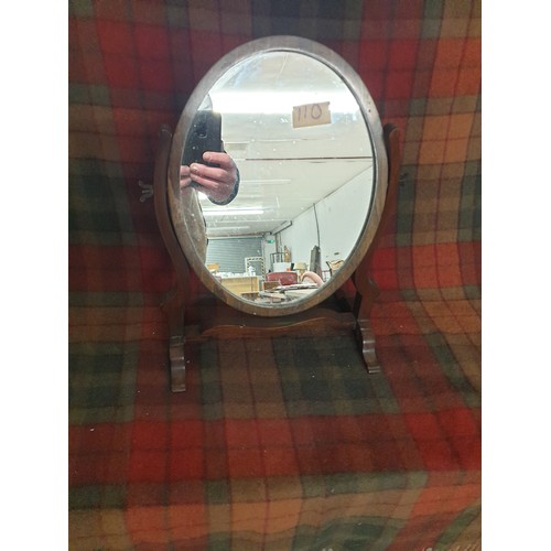 110 - An Edwardian Dressing Table Mirror