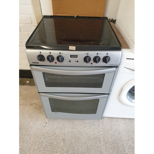 261 - A New World Cooker With Ceramic Hob