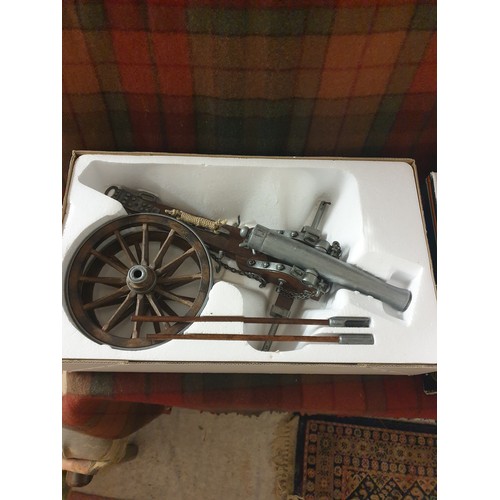 157 - A Reproduction USA Civil War 1861 Cannon Boxed