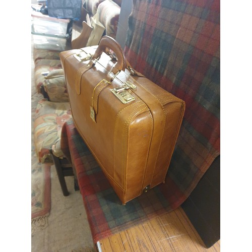 162 - A New Unused Leather Case/ Attache Case