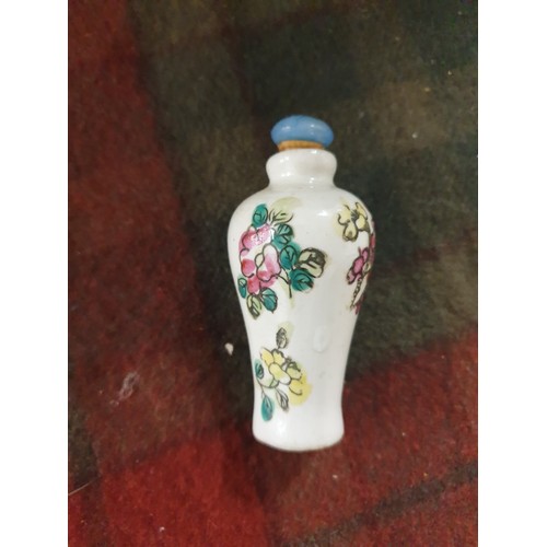 43 - A Selection Of Oriental Items Perfume Bottle Atomiser Etc