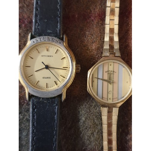 28 - 2 Ladies Wrist Watches Rotary And Stubbs