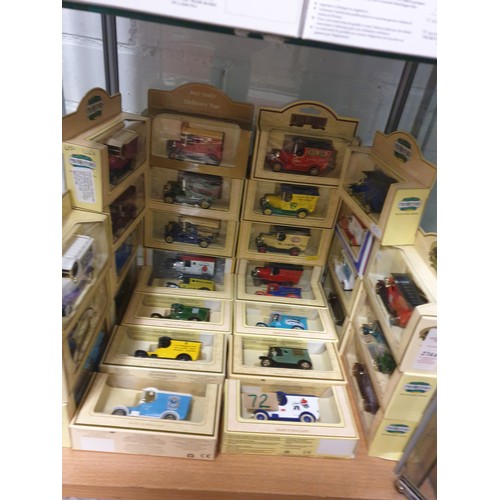 72 - A Large Selection Of Lledo Models All Boxed