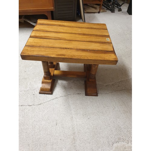 340 - A Solid Wood Occasional Side Table