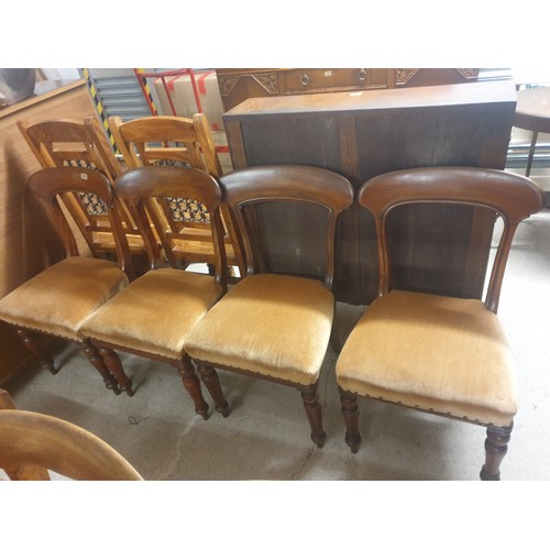 188 - Set Of 4 Victorian Chairs