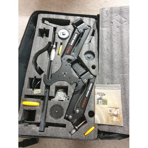 386 - Large Heavy Duty Film TV Camera Stabilisation System In Fitted Case