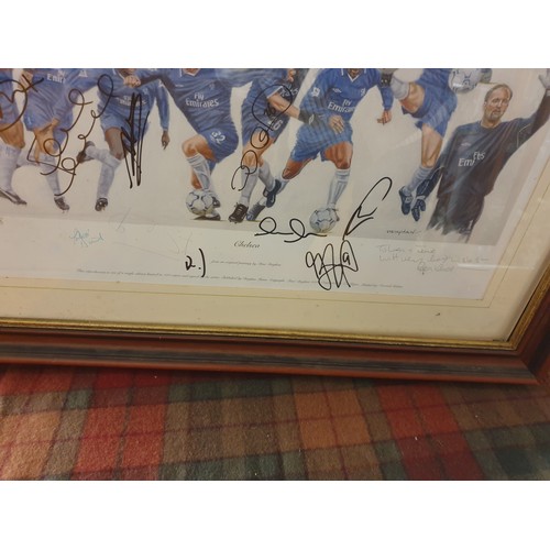 273 - A Chelsea Football Club Limited Edition Signed Print signed by players