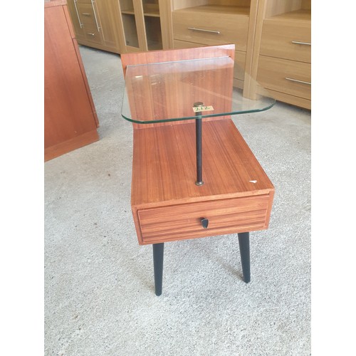 212 - A Small Retro 1970s Bedside Cabinet