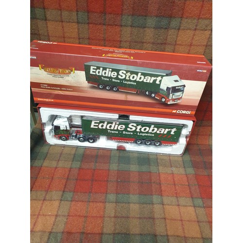 84C - Large Sacle 1:50 Hauliers Of Renown CC15002 Iveco Stralis Curtainside Eddie Stobart Boxed