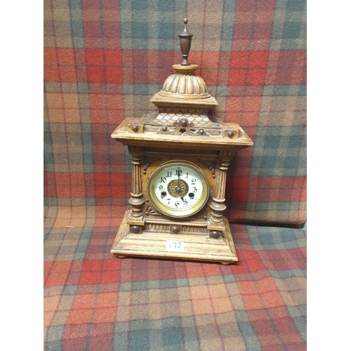 172 - Victorian Mantel Clock