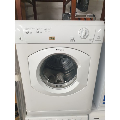 264 - Hotpoint Aquarius TVM570 7kg Tumble Dryer