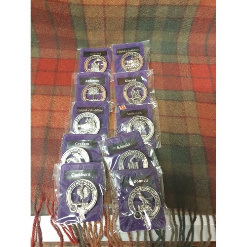 36 - Selection Of Scottish Clan Badges