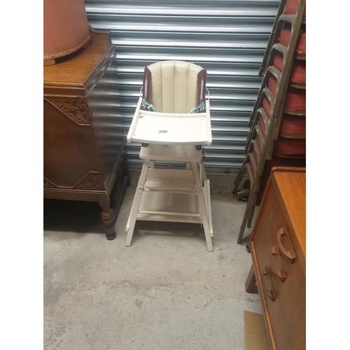 288 - Childs / Dolls Vintage High Chair