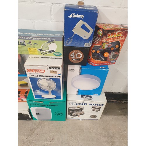 255 - Large Selection Of Boxed Electricals etc