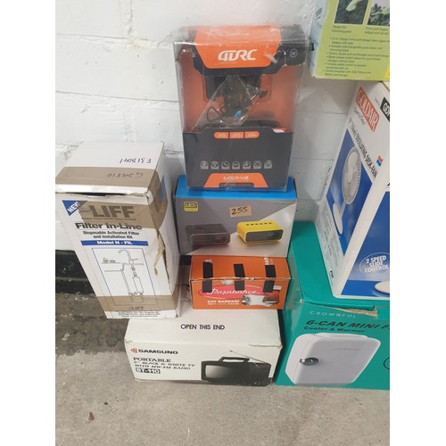 255 - Large Selection Of Boxed Electricals etc