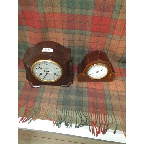 96 - 2 Mantel Clocks