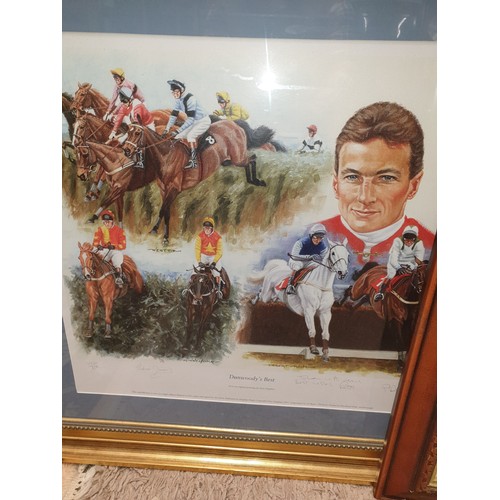 177 - Limited edition Horse 'Galileo' Mick Kinane after Deighan and Dunwoodys Best Limited Edition Print