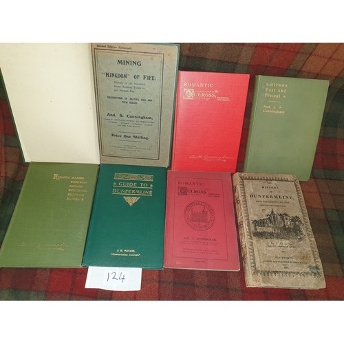 124 - Selection Of Antique Books Relating To Fife Etc