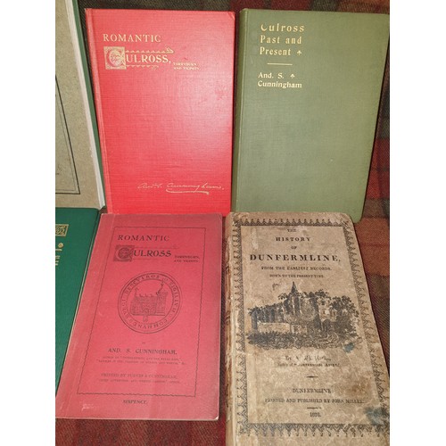 124 - Selection Of Antique Books Relating To Fife Etc