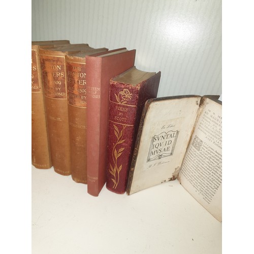 126 - Shelf Of Antique Books etc