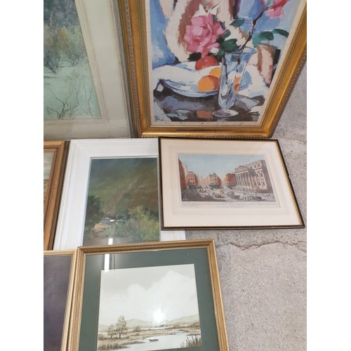 199A - Selection Of Paintings Prints etc