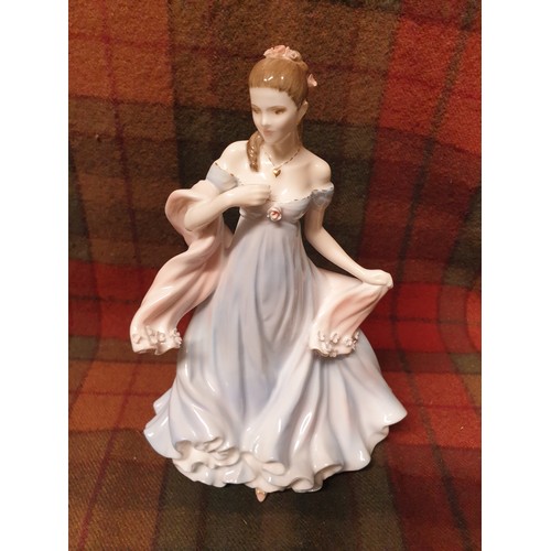 138 - Large Royal Worcester Figure By Compton And Woodhouse CW504 Scultured By JBromley 