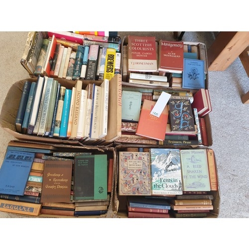 125 - 6 Boxes Vintage Books