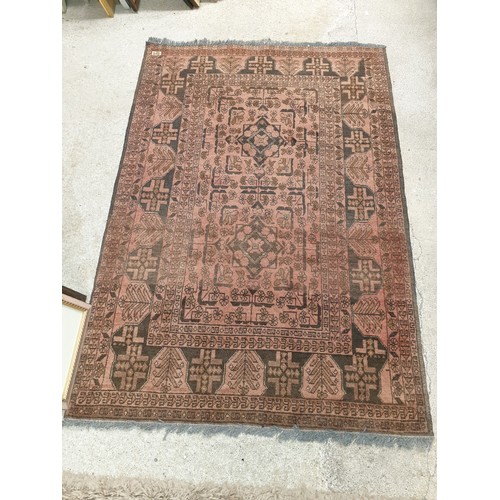 205 - Early Persian Style Rug 154 x 103 cms