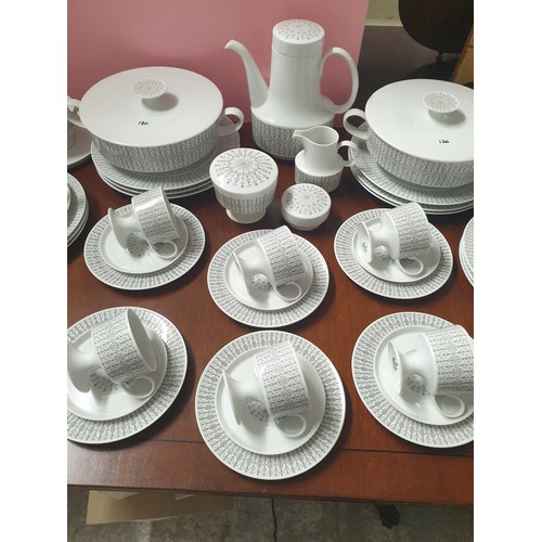 130 - Large Rosenthal Tea / Dinner Service To Include Tureens, Tea Pot Sugar And Crean And Spare Lid For T... 