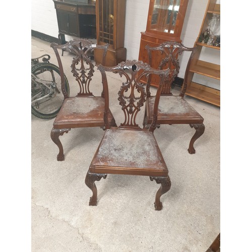 223 - 3 Reprodution Chairs Needing TLC