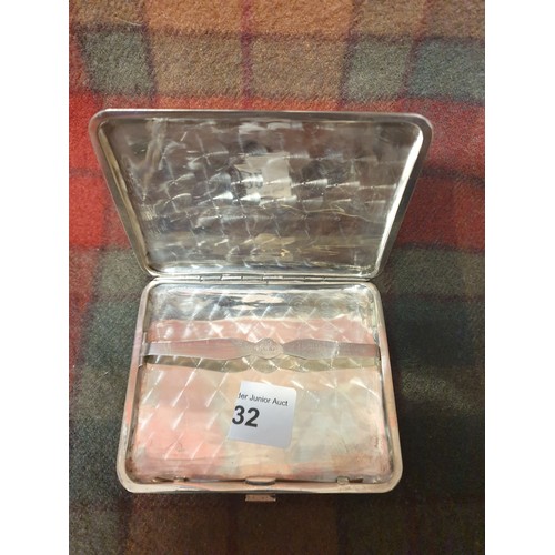 32 - Siam Sterling Silver Card Case 74g