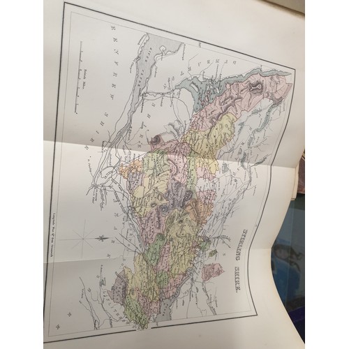 124B - 6 Volumes Of Scottish Ordnance Gazetteer With Pull Out Maps Etc