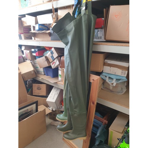 69 - 2 Pair Chest Waders Size 9 and 7