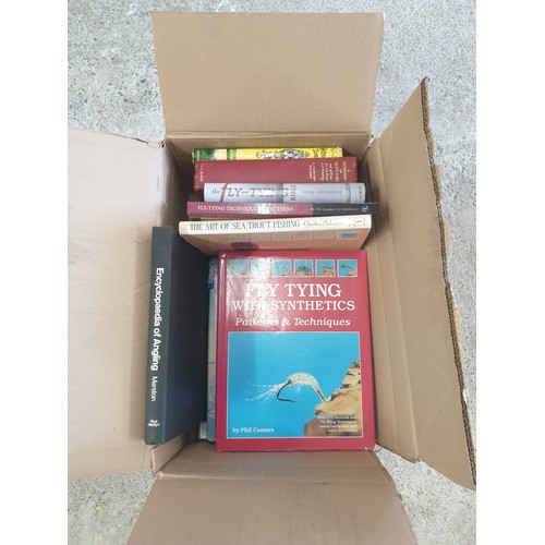 71 - Box Of Fishing Books etc