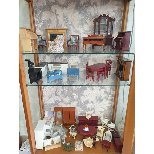 149 - Large Selection Of Dolls Furniture etc