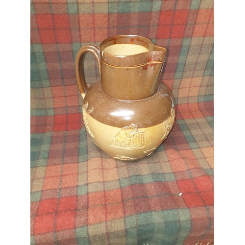 92 - Large Doulton Salt Glazed Stonewaer Water Jug