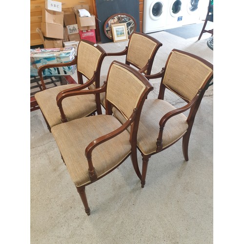 227 - 4 Nice Early 1900s Arm Chairs