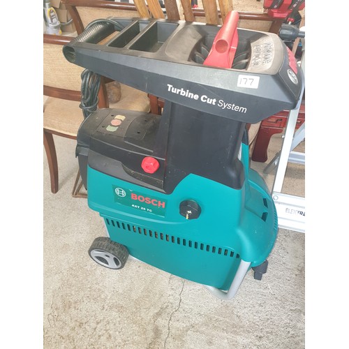 177 - Bosch Garden Shredder Turbine Cut System Hardly Used