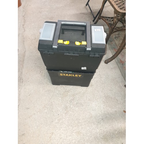 179 - Stanley Mobile Work Centre Tool Box With Tools etc