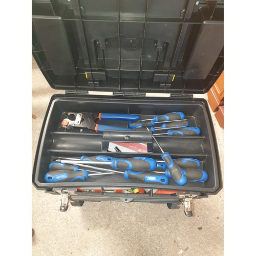 179 - Stanley Mobile Work Centre Tool Box With Tools etc