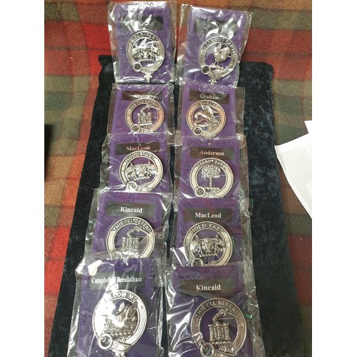 44 - Selection Of Scottish Clan Badges