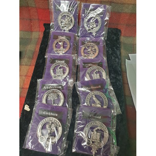 45 - Selection Of Scottish Clan Badges