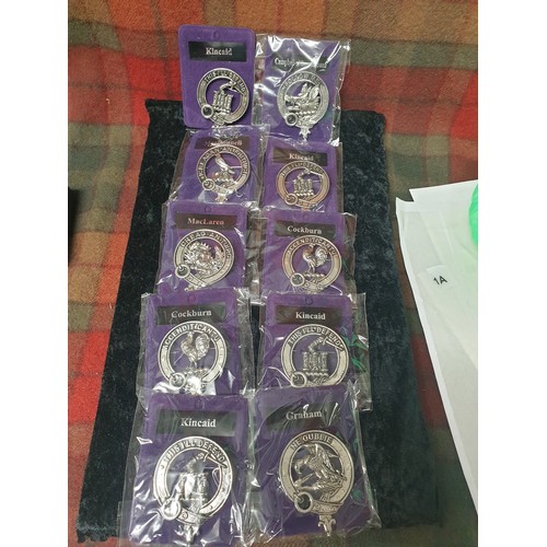 46 - Selection Of Scottish Clan Badges