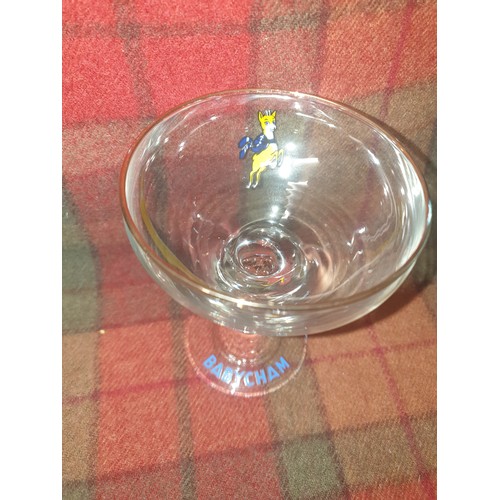 109 - A collection of Set Of 6 Babycham Glasses