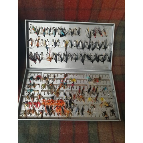 53 - Super Rare Wheatley Reservoir Fly Box With 5 Lift Out Trays Complete With Key Fantastic Quality