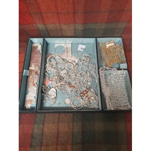 12 - 300grams of silver for jewellery making, also includes some items of hand made Edinburgh silver jewe... 