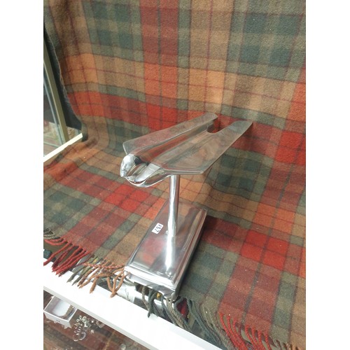 137 - Art Deco Style Aluminium Desk Ornament