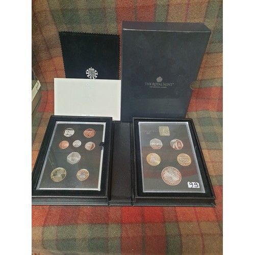 9S - The Royal Mint 2022 14 Coin Boxed Mint Set United Kingdom With Certificate