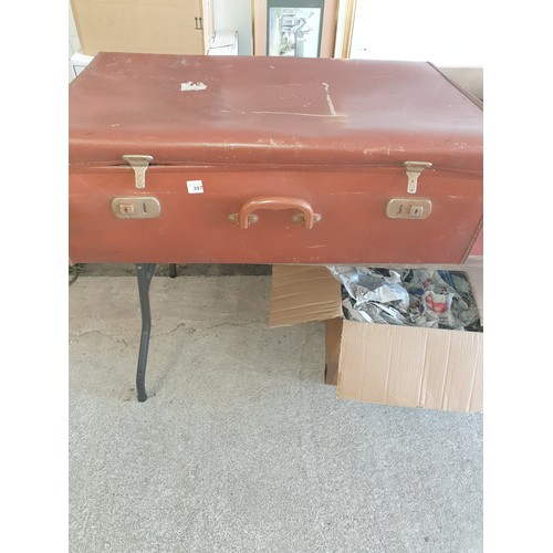 397 - Vintage Suitcase Of Collectables